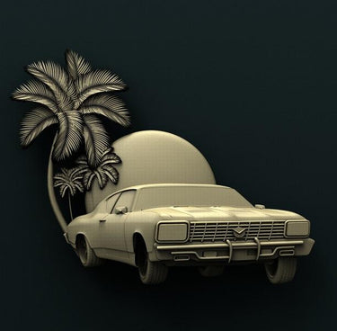 CAR 3D STL 3DWave